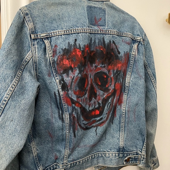 LEVIS CUSTOM DENIM JACKET - Picture 3 of 4